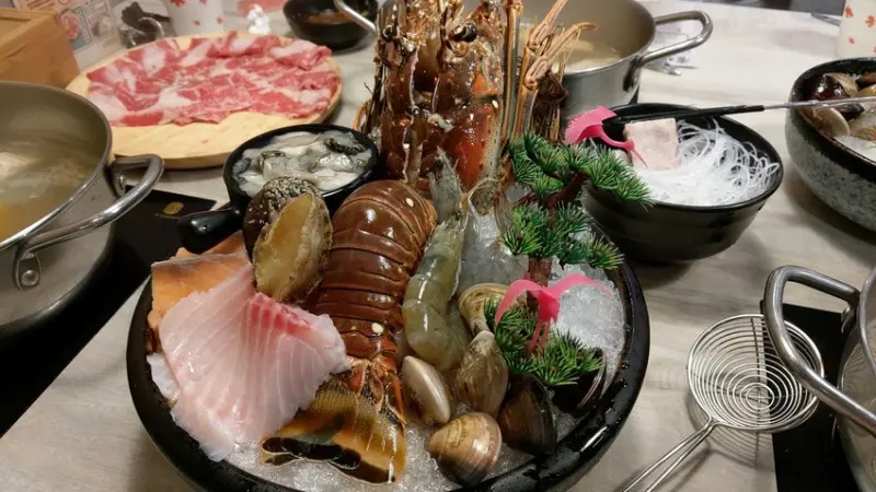 「台北中正吃喝」平價海鮮高級食感的個人小火鍋＠養鍋Yang Guo石頭涮涮鍋 台北中正店