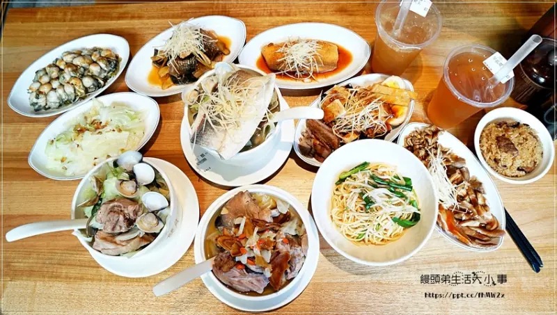 【新北美食】雙月食品社(中和店)／新北米其林推薦 Taipei Michelin guide／養生雞湯／平價小吃／溫體仿土雞／東石鮮蚵／無刺虱目魚／雙月油飯／遠東新世紀(附菜單)