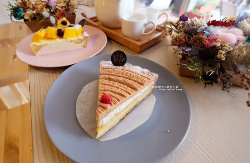 台中北區│花甜囍室-以塔類和乳酪為主的甜點店 - 藍色起士的美食主義