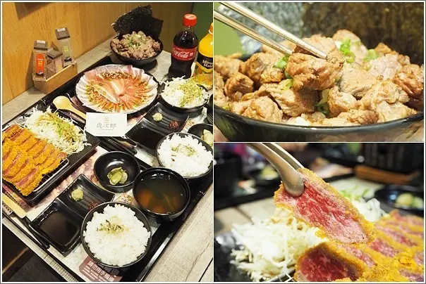 桃園｜虎次郎日式炸牛排-新光三越桃園站前店．超夯炸牛排現身百貨燒肉定食、牛肉丼飯套餐
