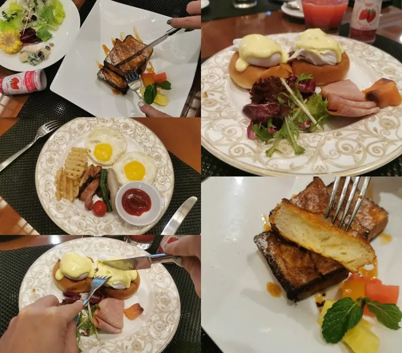 (景安站/橋和站)新北早午餐吃到飽/瓏山林台北中和飯店-星級早午餐吃到飽,限時優惠300元有找,八種主食加沙拉吧無限暢吃