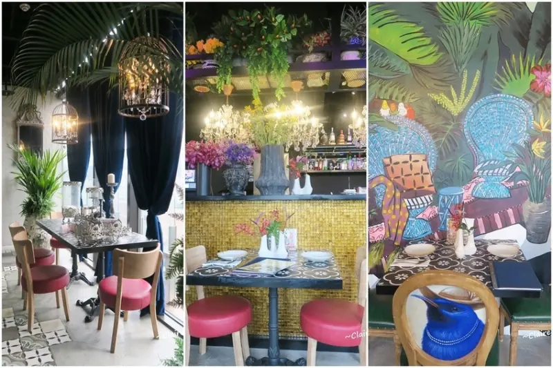 台北 捷運世貿站 Thaï.J 泰式料理~浮誇無極限，超美花園餐廳