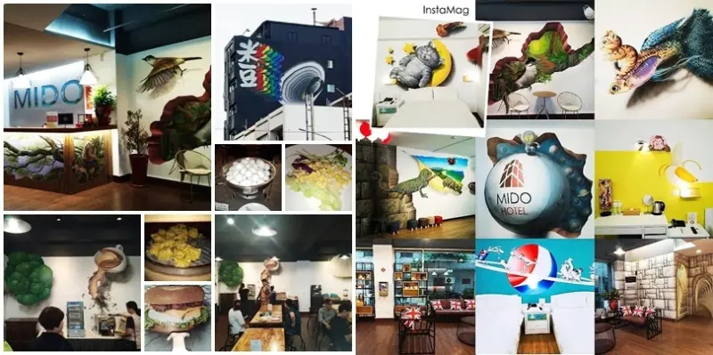 台東住宿。米豆文旅，特色3D立體彩繪，價位親民，交通便利位在熱鬧中華路上，周邊美食多，且到市區景點都很近，CP值高