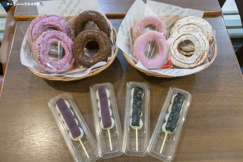 【新品試吃】Mister Donut統一多拿滋－甜甜圈‧秋の浪漫‧紫薯於你限定上市！Q彈波堤／歐菲香系列／日本直輸小玉糰子(合作)