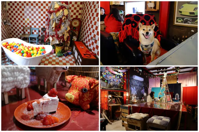 【食。基隆】空白服飾&金派甜點〜姐妹約會秘密基地！結合了藝術服飾，低調隱藏在巷弄內的甜點店(寵物友善)  