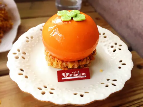 2018 秋柿。美好秋日維也納午茶饗宴。阿瑪迪斯的奧地利蛋糕！