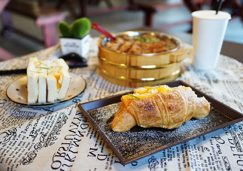 【台中豐原】人氣早午餐推薦『卯食堂』－超邪惡花生醬太逼人啦｜碳烤吐司、日式麵線羹｜IG熱門早午餐｜(05/19更新芒果系列新上市)