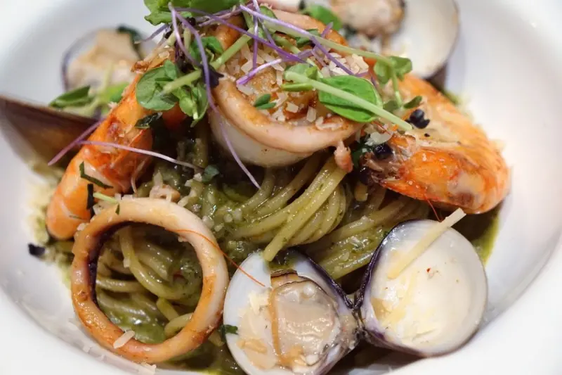 真材實料的好吃青醬義大利麵-Moda Vita Caffè 義式料理@捷運芝山站@士林