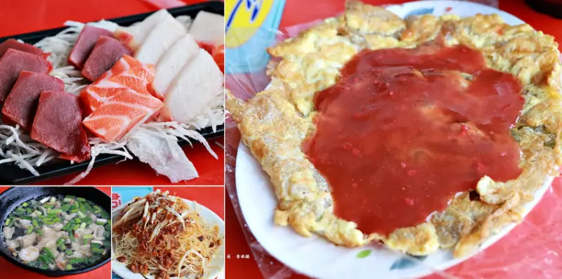 【屏東‧東港】東港家蚵仔煎‧華僑市場內的便宜小吃店 邊吃中餐邊看海景