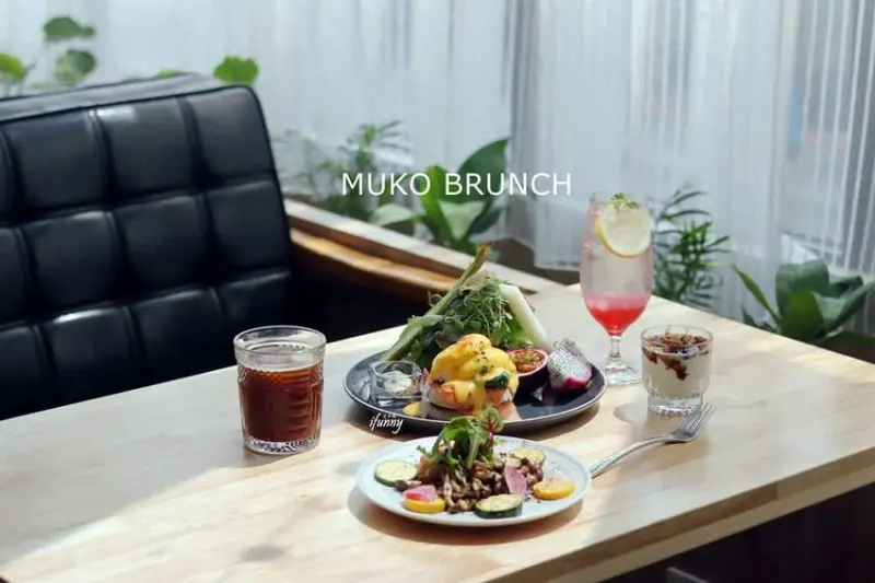 [東門站]MukoBrunch木可早午餐~漸層粉紅牆與透亮玻璃屋的網紅網美聚集地/IG打卡熱點 - ifunny 艾方妮的遊樂場