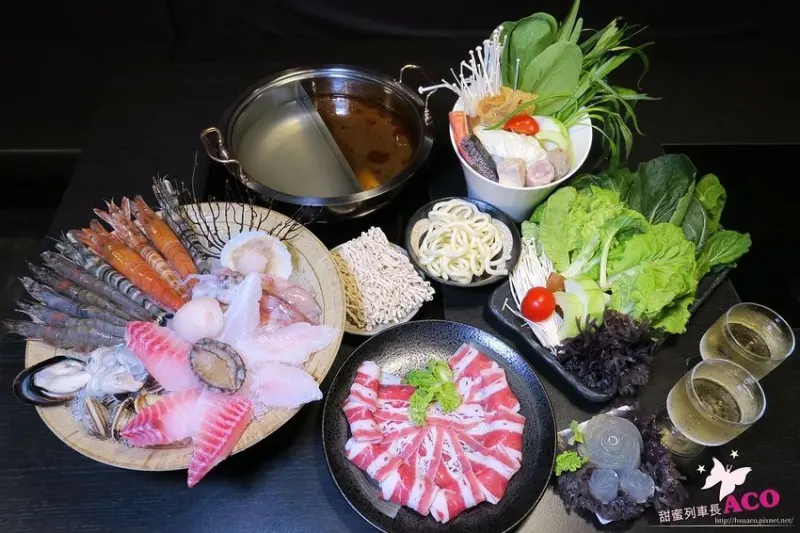 御品樂麻辣養生鍋～澎湖水產新鮮直送，有機菜盤爽脆鮮甜，自家熬煮鴛鴦麻辣＋膠原蛋白湯頭～東區火鍋/信義區平價火鍋/永吉路30巷美食/基隆路美食