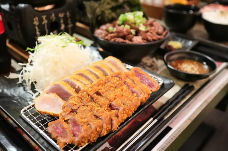 (台北車站)虎次郎日式炸牛排-新光三越台北站前店,虎次全新副品牌-美食街型態店,台北首家分店