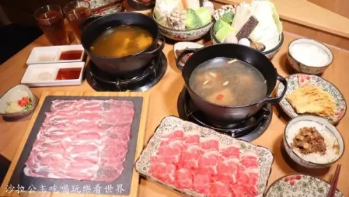 台中火鍋『湯棧』輕井澤三代店進攻麻油雞/燒酒雞市場/冷藏肉/台中美食