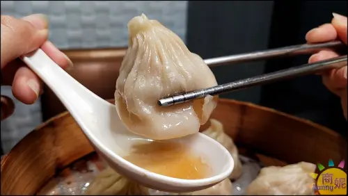 現擀現包內餡飽滿一咬噴汁好過癮!北平路爆好吃湯包~皇宸饌@商妮吃喝遊樂