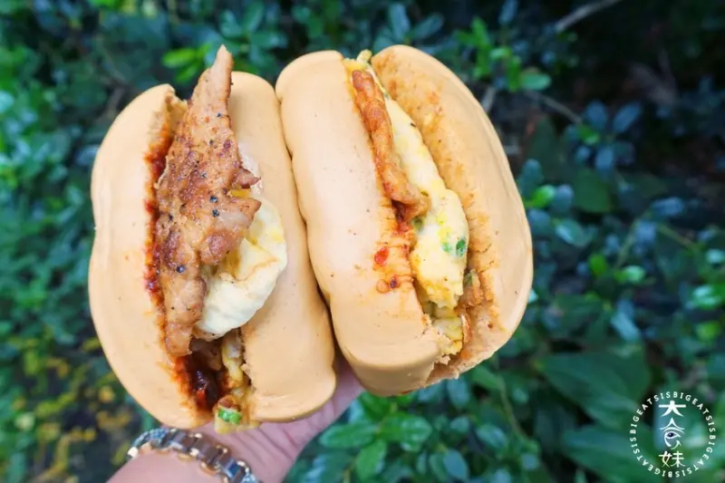 [食記♥忠孝復興站]家蓁早餐店-超飽足饅頭蛋土雞肉、饅頭蛋豬排，東區佛心銅板早午餐店（內有家蓁早餐店完整MENU）