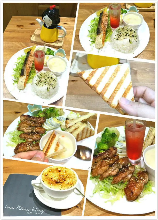 新北板橋巷弄美味"Ona.Rina Icing 歐娜。瑞娜 早午餐" 靜謐童趣鄉村風格早午餐餐廳推薦