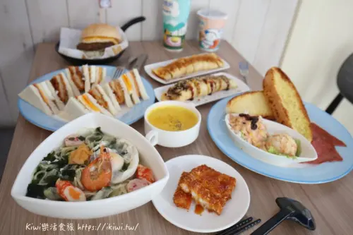彰化早午餐推薦｜鹿港晨間廚房西式早午餐-鹿港永安店，銅板就能吃飽飽(近大盤大五金百貨) - Kiwi 樂活食旅