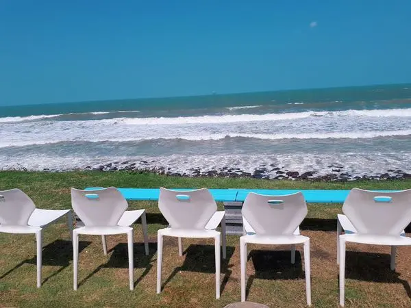 【Summers Time】林口八里海邊行動咖啡館/平價咖啡坐擁無敵海景/一個可以讓人放鬆喝咖啡看海的地方!