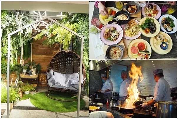 桃園｜果然匯蔬食宴統領店．桃園統領廣場百道蔬食異國料理Buffet吃到飽餐廳