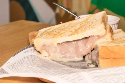 MORNING GO｜芋泥控新地標，來份芋泥熔岩三明治！