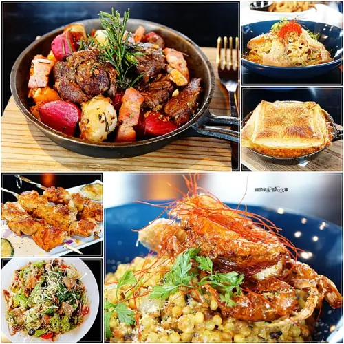 【新北美食】ABV閣樓餐酒館景觀餐廳／府中站捷運站～店家推出2020年春季新菜色好吃不油膩，景色宜人，很適合聚餐約會好場所