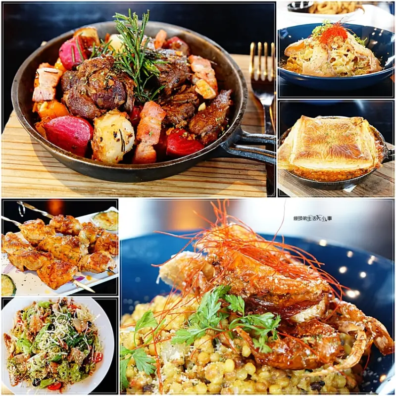 【新北美食】ABV閣樓餐酒館景觀餐廳／府中站捷運站～店家推出2020年春季新菜色好吃不油膩，景色宜人，很適合聚餐約會好場所