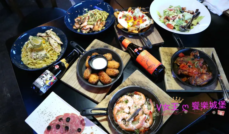 【新北板橋餐酒館】板橋府中站 ABV閣樓餐酒館景觀餐廳 ~ 今夜就讓我們微醺，喝著世界精釀啤酒、吃著美味手工義大利麵、配著城市美景，一起渡過慵懶悠閒的夜晚!!!