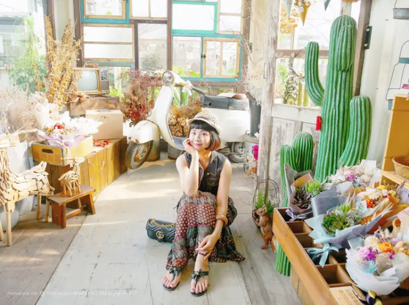 彰化田尾 ▎綠果庭院：墨野花手記、乾燥花手作課程，多肉控網美必訪 - 婗媽。甜栗子的品味生活／美妝保養