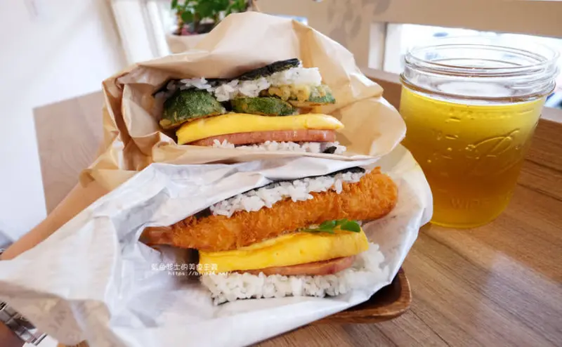 台中西區│楽米屋日式手作朝食-沖繩日式手作飯糰，內用外帶都可 - 藍色起士的美食主義
