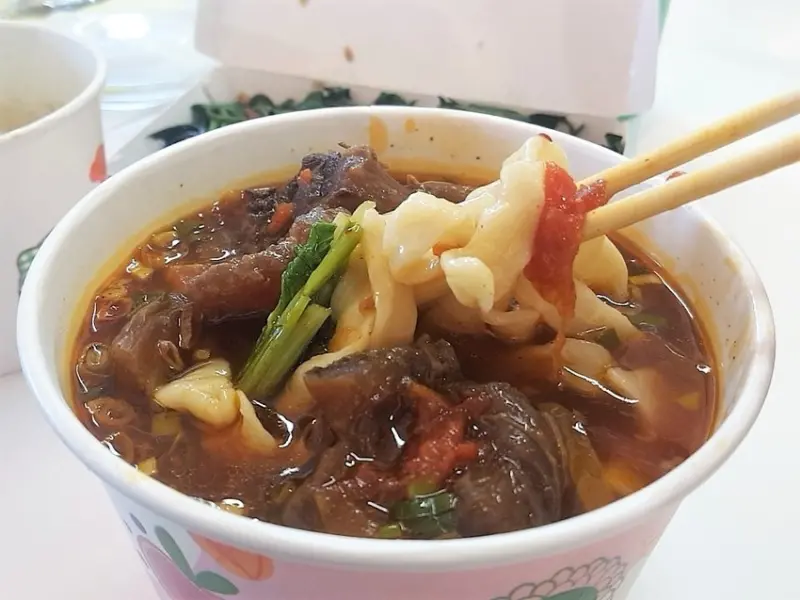 桃園｜簡單點 加入Line好友點餐 舒大媽手工牛肉麵 外送自取超方便！ - 奇奇一起玩樂趣