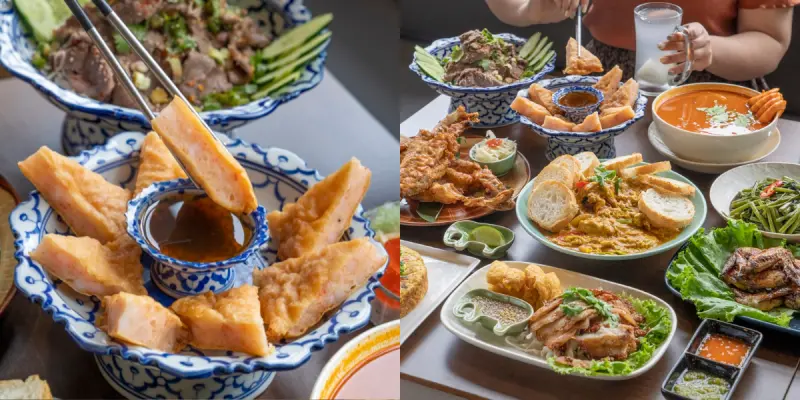 桃園美食 饗泰多｜一秒飛泰國！統領百貨人氣必吃「饗泰多」，五大經典菜系一次吃足！ · 算命的說我很愛吃