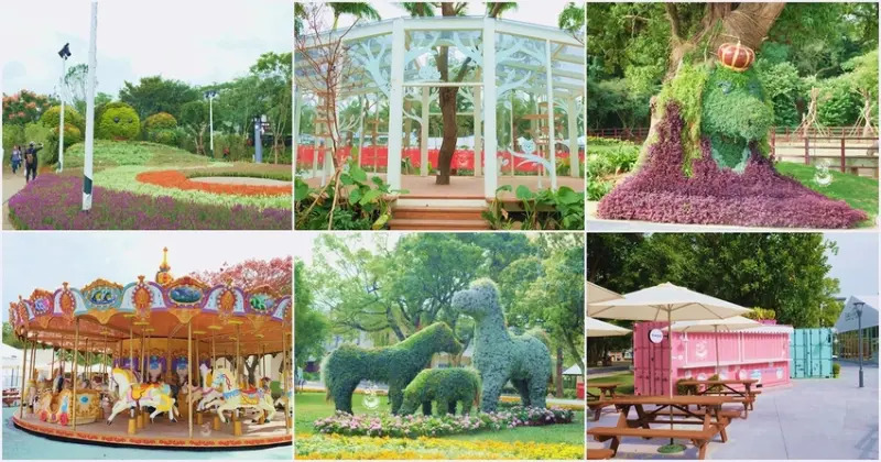 台中花博后里馬場園區-結合花卉與馬術的花馬遊樂園，花博期間來后里「走馬看花」 - 金大佛的奪門而出家網誌