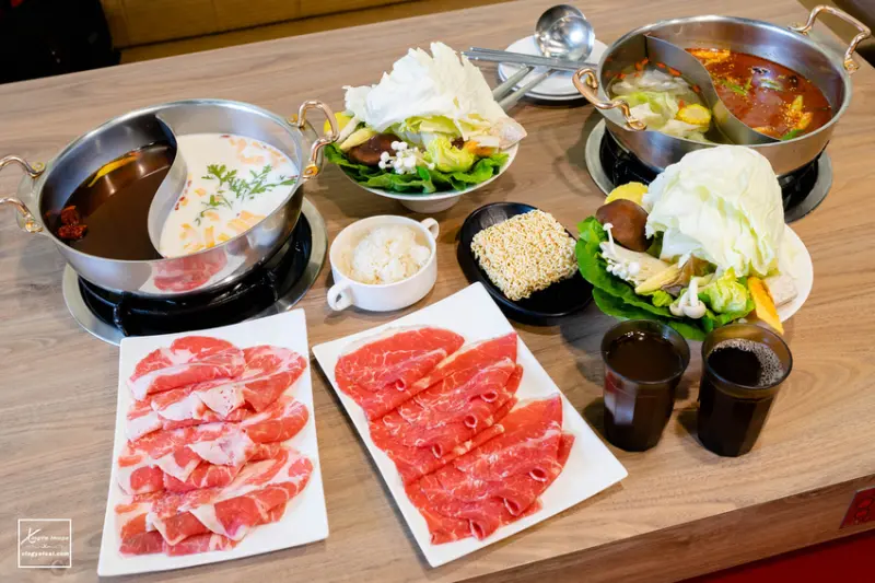 桃園｜個人鍋涮涮鍋【217鍋物】眾多湯底口味任君挑選～桃園火鍋推薦