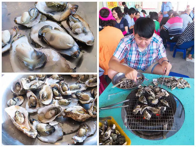 【台南七股旅遊】永順號觀光漁筏+烤鮮蚵吃到飽只要250元，鮮蚵鮮美多汁~不限時間吃爽爽~