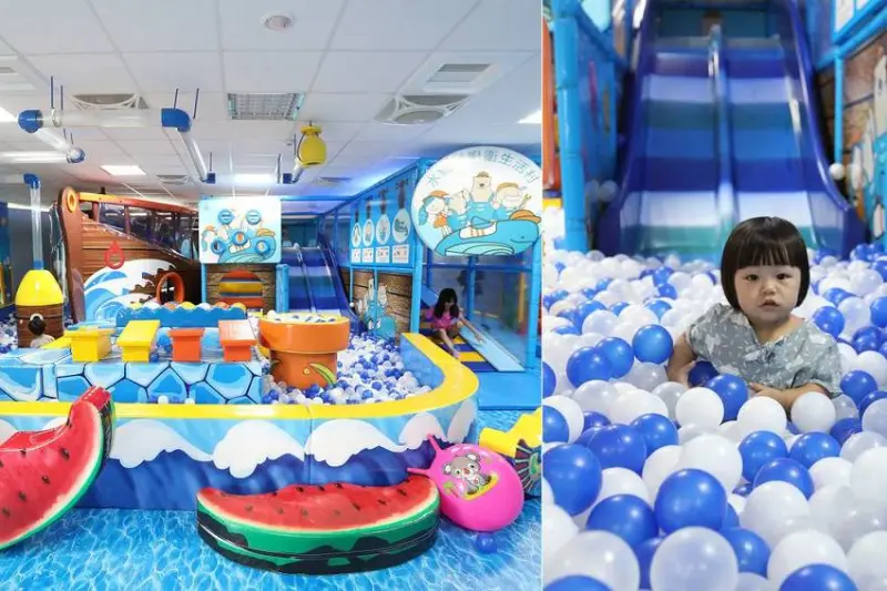 彰化秀水》水銡利觀光工廠。海上王國遊戲室,世界最大水龍頭戲水池 - Nana愛旅行札記