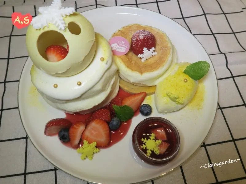 台北 Café del SOL(信義微風店)~入口即化超好吃聖誕限定舒芙蕾