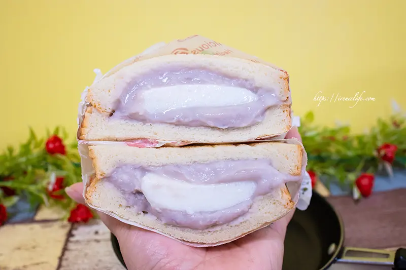 爆餡芋泥奶酪吐司，芋頭控快手刀衝，紫薯奶酪也超吸睛！店內設有兒童遊戲區