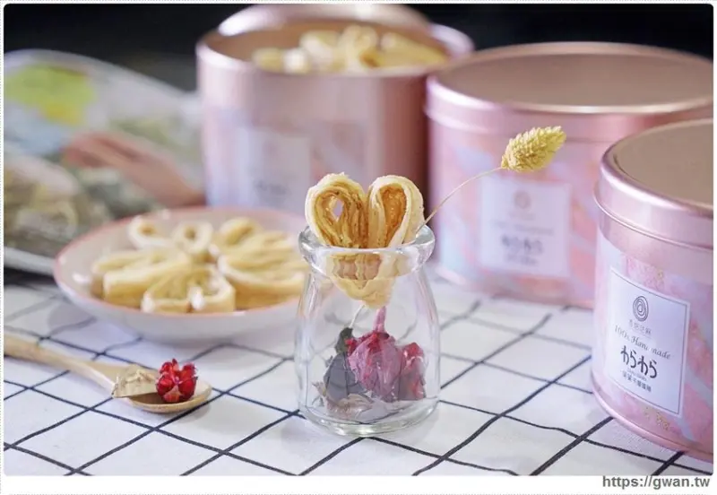 台中超夯愛心蛋捲，手工限量，一口一顆好酥脆！！