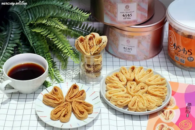 台中最美的手工蛋捲！全台唯一100%日本鳥越麵粉製作，銷魂酥脆千層口感，中秋送禮有折扣