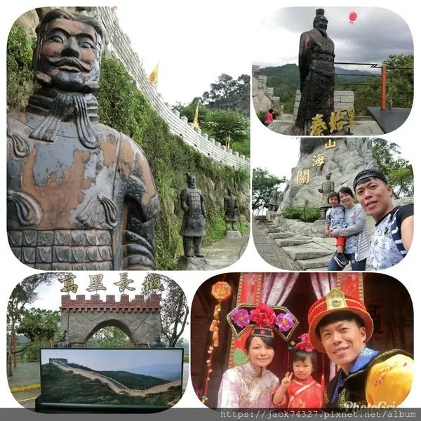 {台南景點}「白河萬里長城文化主題館」不用出國就可以登上萬里長城，還可以免費租借戲服，一秒變格格上演宮廷穿越劇