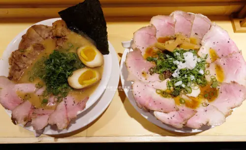 台中西區│東京醬油拉麵超極丸-濃厚系拉麵，還有像盛開粉紅花朵的拉麵，免費加湯加麵，北部知名拉麵店師傅來台中開店 - 藍色起士的美食主義