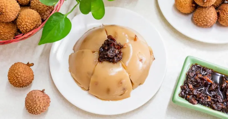 全臺獨家荔枝碗粿就在這！芬園三寶田媽媽，豐富荔枝風味餐、荔枝雞湯值得來嚐鮮！