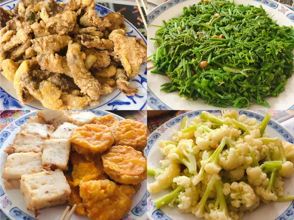 【樹林｜滋養素食】樹林人必吃的素食自助餐，菜色多變化，初一、十五必定報到的素食店，素食多樣選擇