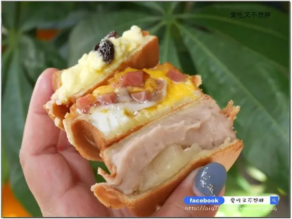 【新北三重/美食】誘人的半熟蛋包進車輪餅裡！超多獨家創新口味你一定要試！料多皮脆超美味~粉味車輪餅-三重集美店