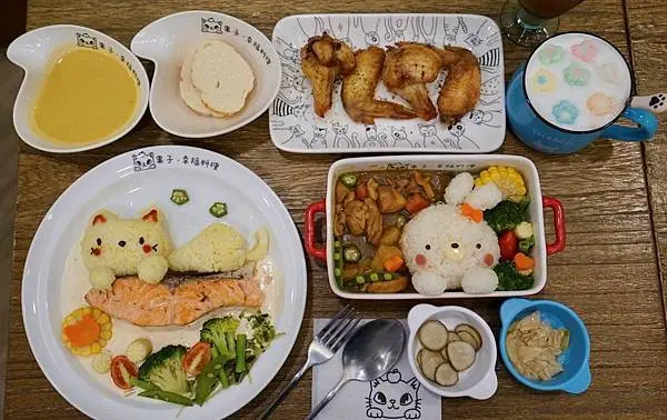 果子·幸福料理 - 超可愛手作造型飯糰料理，親子友善餐廳，新北頂溪美食介紹