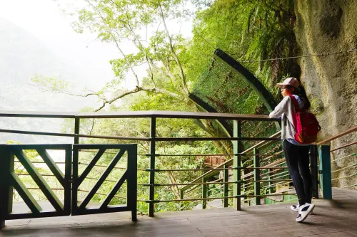 //花蓮景點//台灣好行。花蓮。太魯閣線。一日九班車。搭著台灣好行也可以暢遊太魯閣，欣賞這讓人震撼的美麗風光