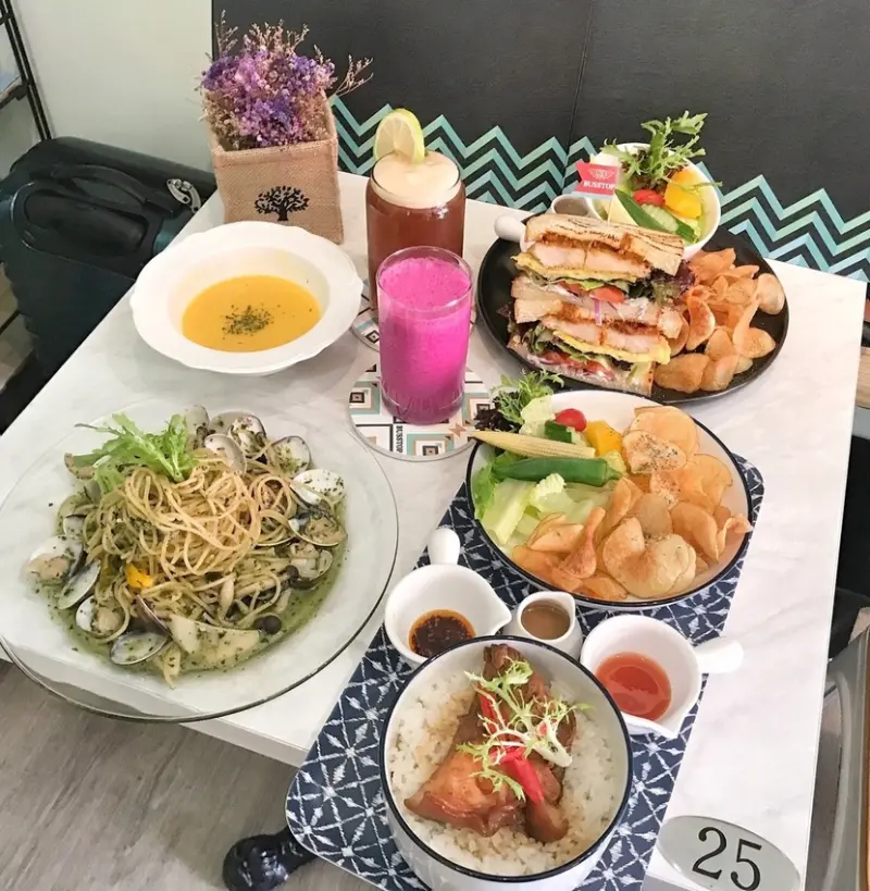 近期吃到最愛的早午餐─【美食】台中南屯─站牌旁BUSSTOP─繽紛健康店家