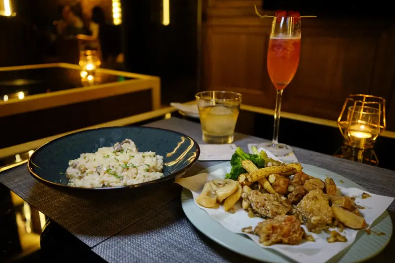 台北｜洞春香 店中店神秘酒吧(G.Taipei) 無酒單Lounge bar．深夜食堂好時光 - 奇奇一起玩樂趣