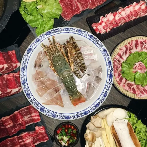 台中美食｜大紅袍麻辣火鍋-太平新開幕，養生麻辣火鍋