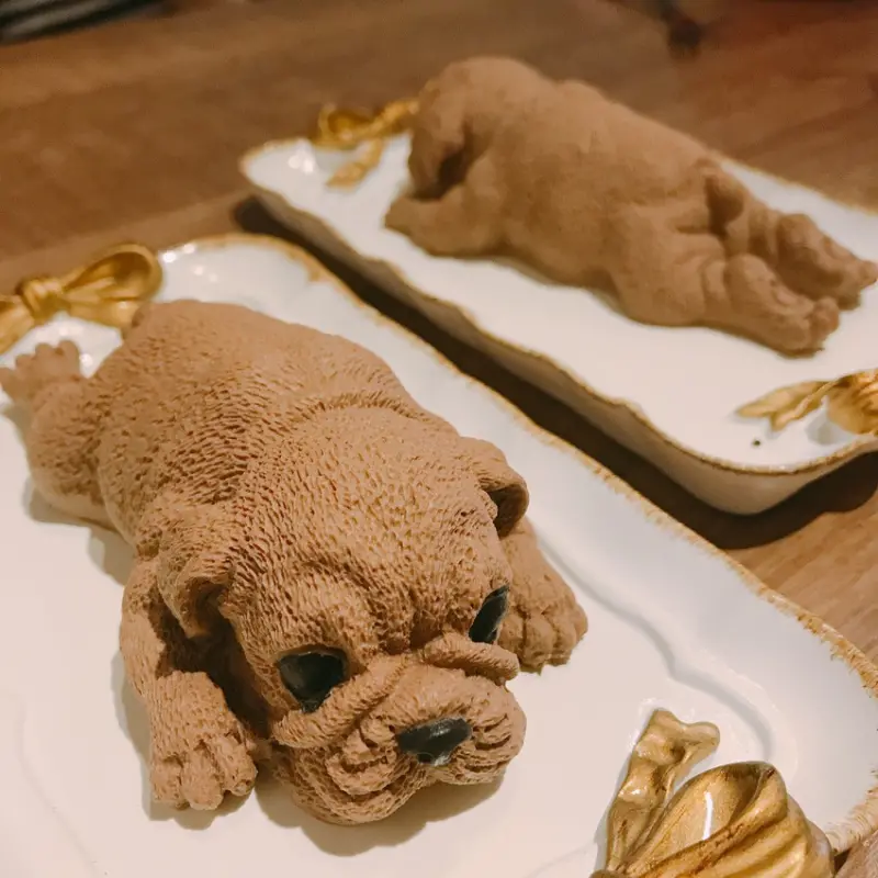 Zero零距離咖啡餐酒館 早午餐 超逼真 狗狗慕斯甜點 波蛋蘑菇起司 黑炭拿鐵 板橋正隆巷Brunch